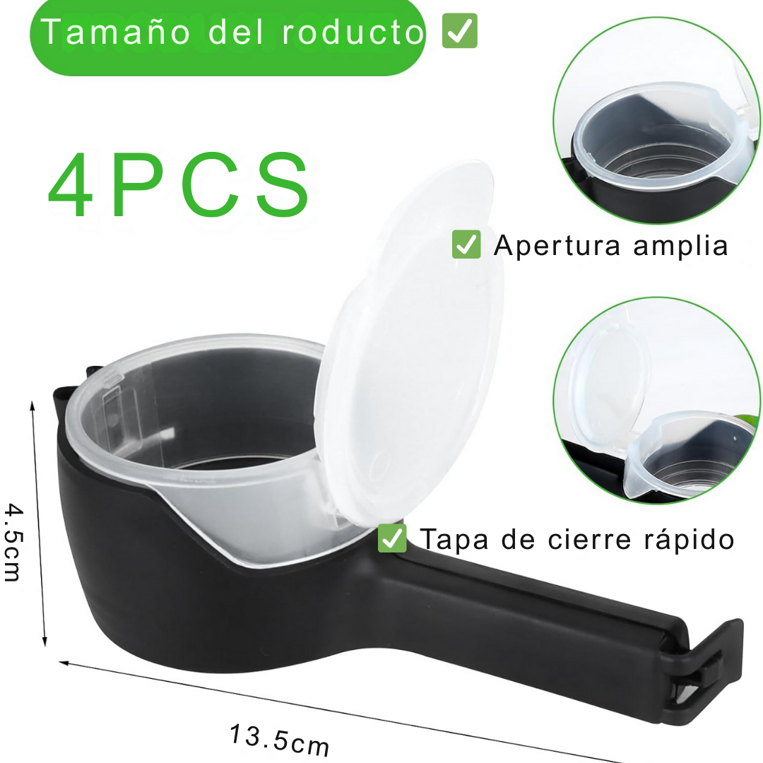 Clip Broche Sellador Cierra Bolsas