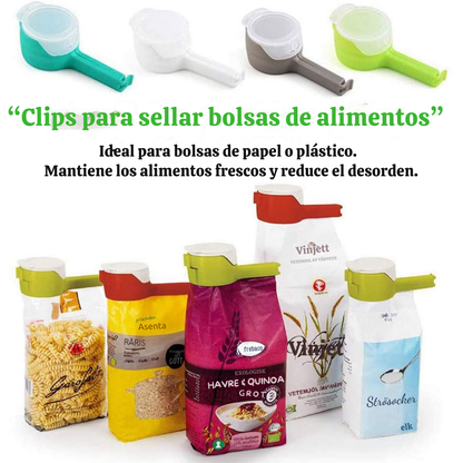 Clip Broche Sellador Cierra Bolsas